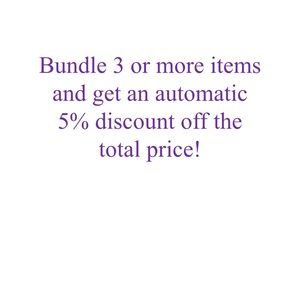 Bundle Discount ♥️
